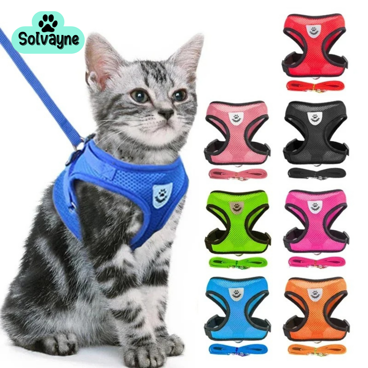 Adjustable Pet Harness Vest